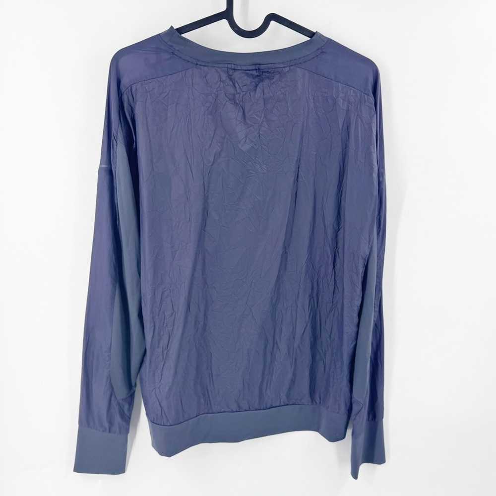 Nike Packable Running Lightweight Sweatshirt Purp… - image 2